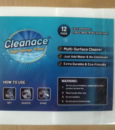 Cleanace Magic Cleaning Sponge, 12 Pack Melamine Sponge Eraser